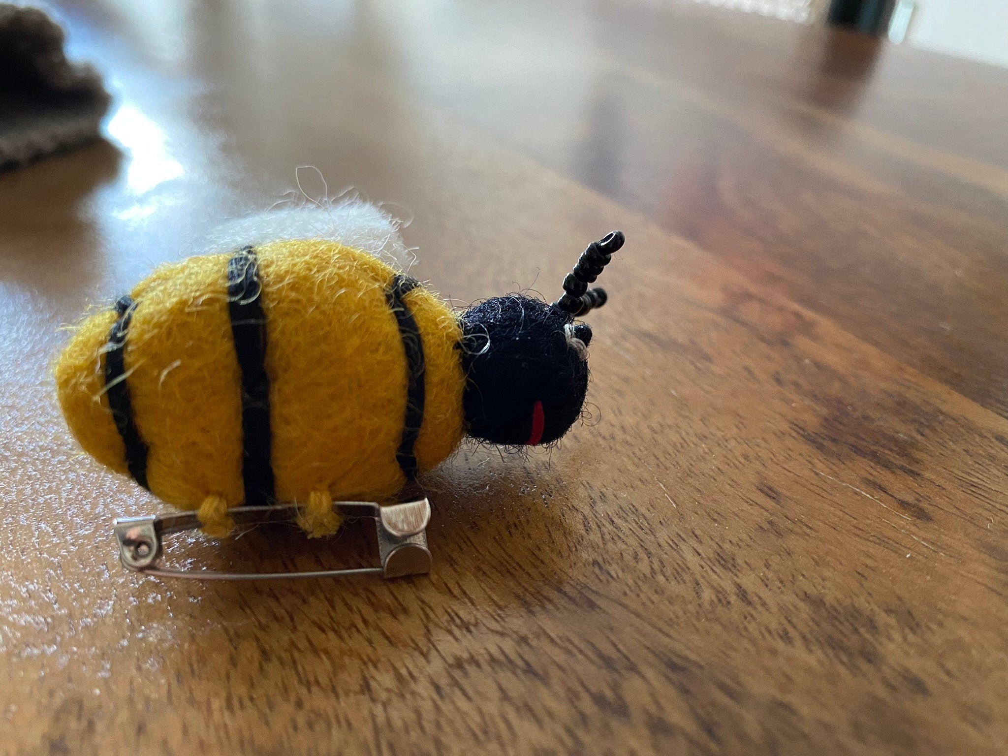 Filz Anstecker Biene, Brosche Hummel, Insekt, Honigbiene