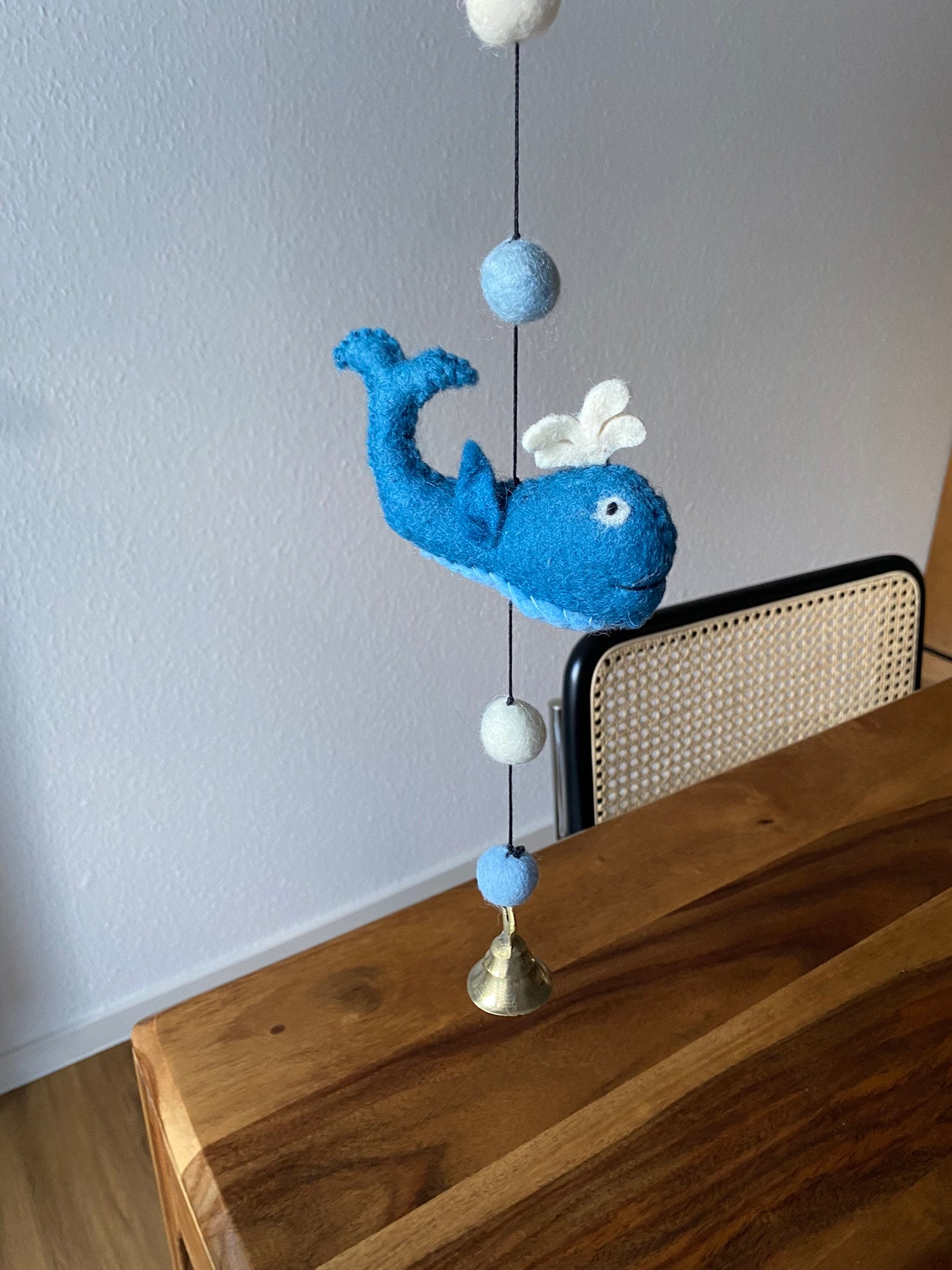 Walfisch Girlande Kinderzimmer maritim Orca Babyparty Babyshower Geschenk Unterwassertiere