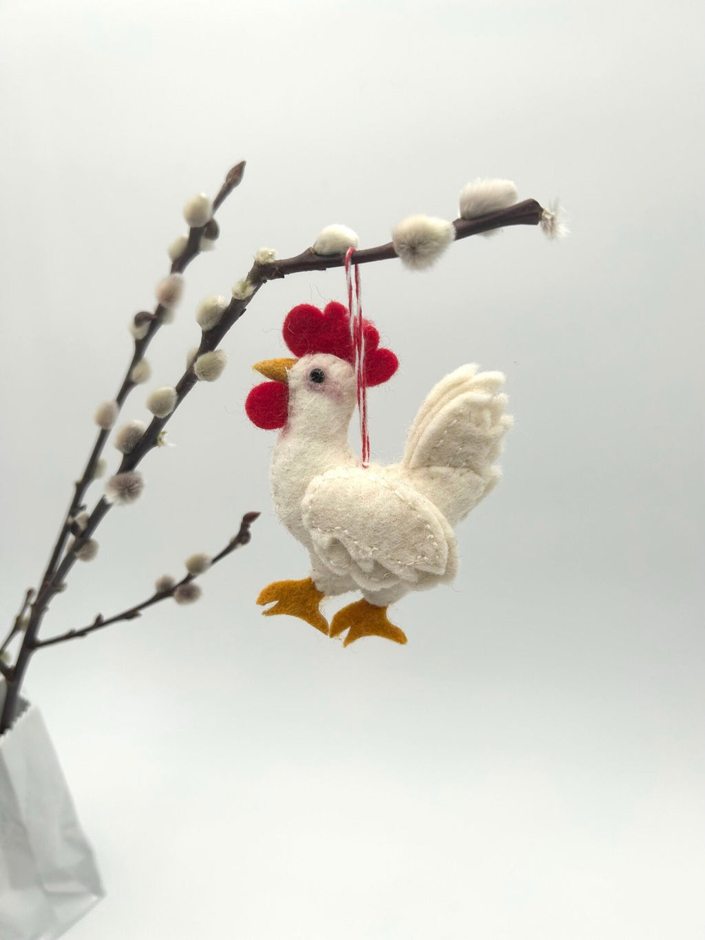 Anhänger Huhn I Osterschmuck I Osterdeko I Christbaumschmuck Weihnachtsdeko I Winter Weihnachtsbaum I Huhn Deko I Henne Weihnachten
