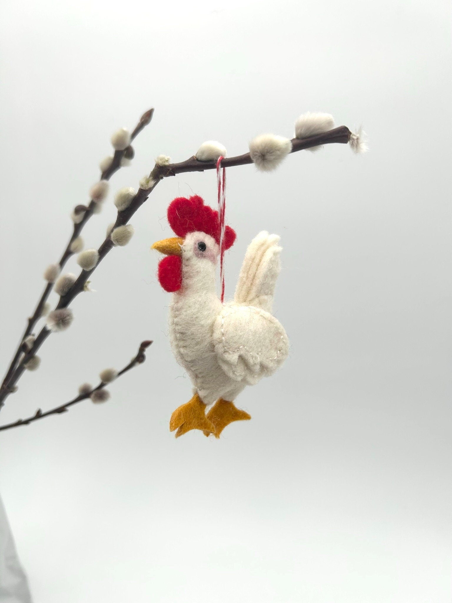 Anhänger Huhn I Osterschmuck I Osterdeko I Christbaumschmuck Weihnachtsdeko I Winter Weihnachtsbaum I Huhn Deko I Henne Weihnachten