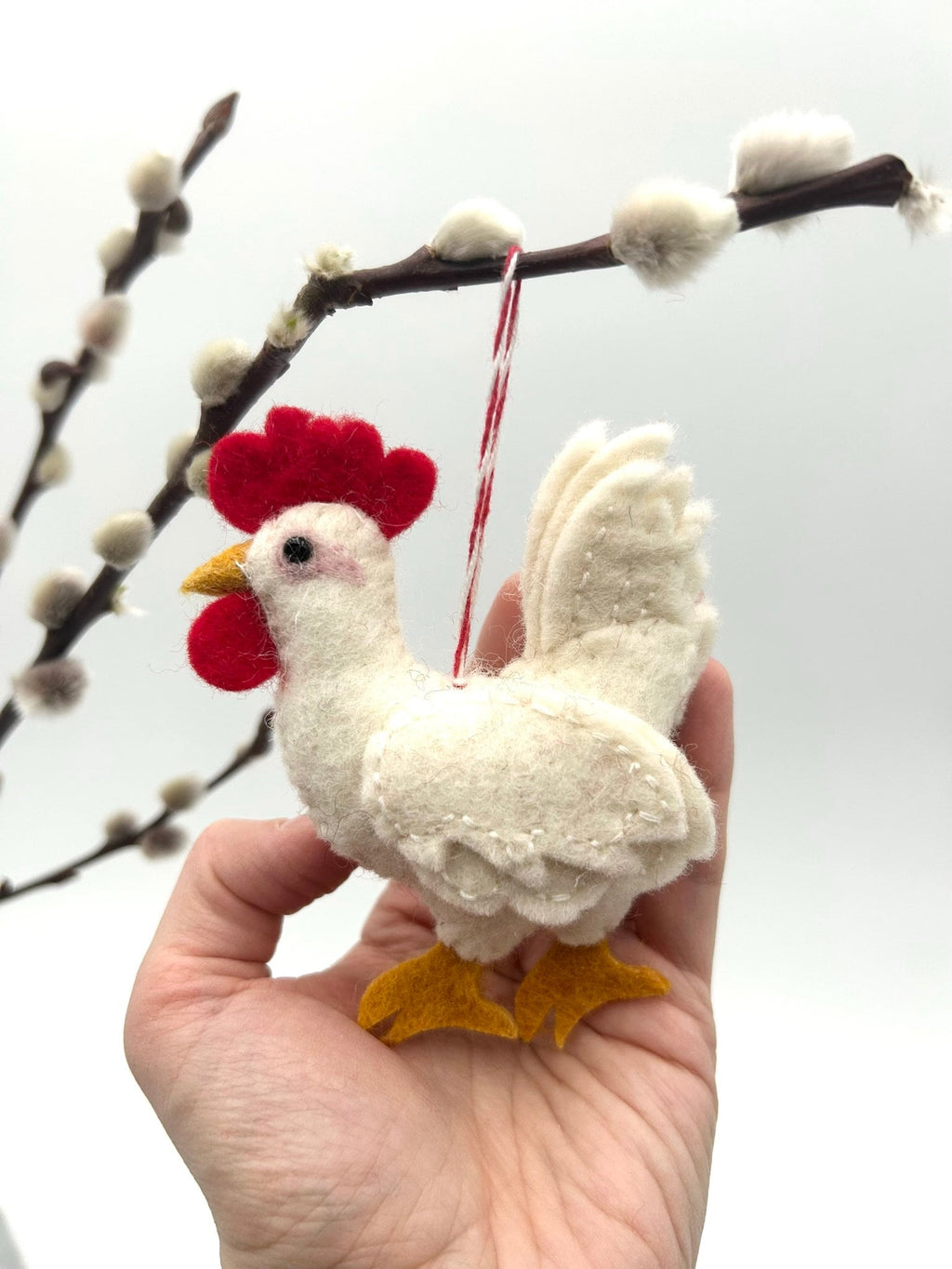 Anhänger Huhn I Osterschmuck I Osterdeko I Christbaumschmuck Weihnachtsdeko I Winter Weihnachtsbaum I Huhn Deko I Henne Weihnachten