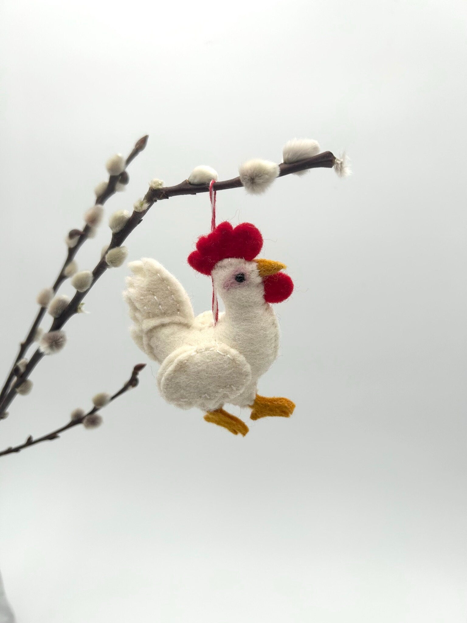 Anhänger Huhn I Osterschmuck I Osterdeko I Christbaumschmuck Weihnachtsdeko I Winter Weihnachtsbaum I Huhn Deko I Henne Weihnachten