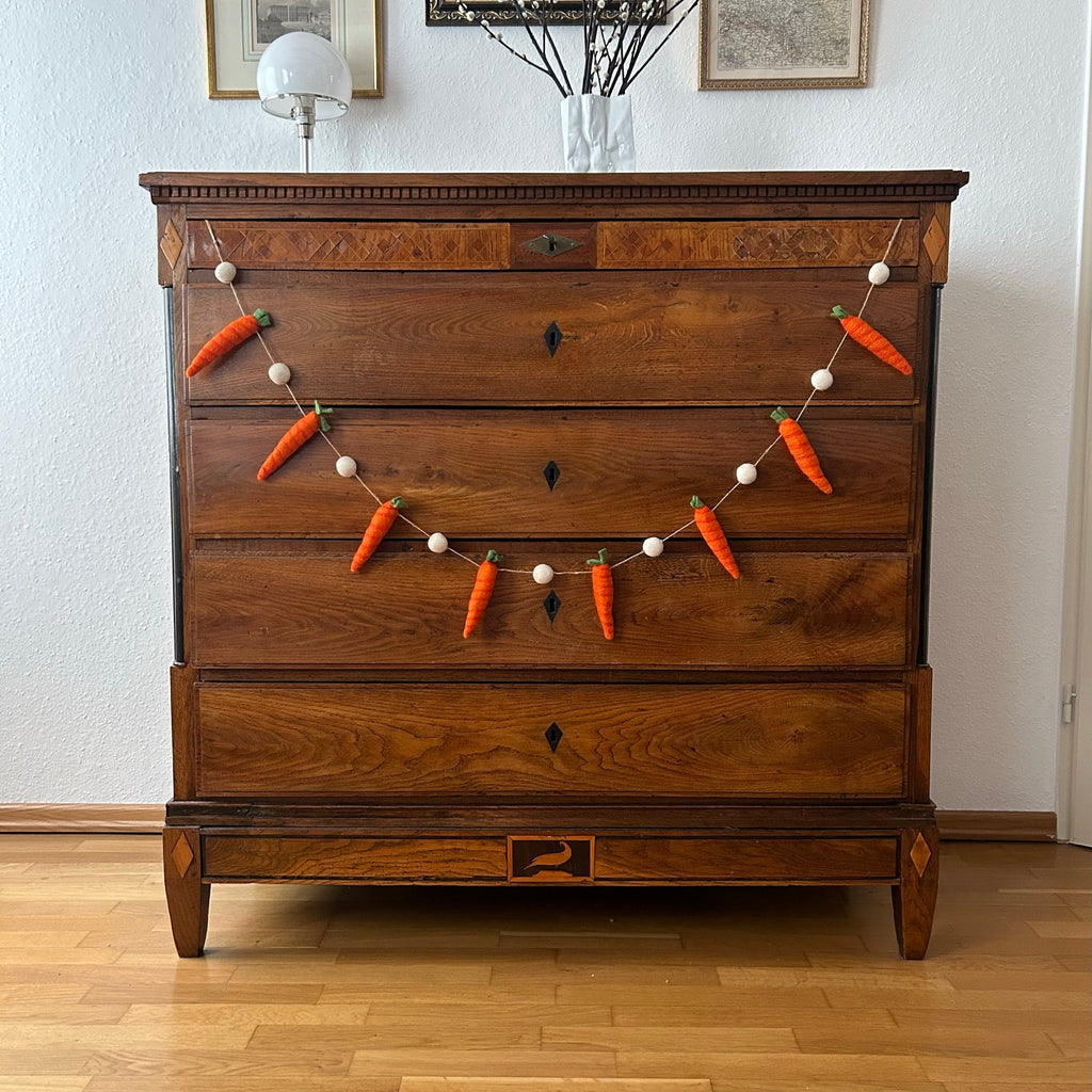 Girlande Karotten I Osterdekoration I Frühlingsdeko I Möhren I Ostergirlande