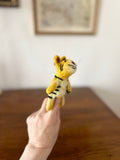 Niedliche Fingerpuppe Tiger aus Filz I Fingerspiel I Wildtiere I Spielzeug Montessori I Geschichten erzählen I Dschungel