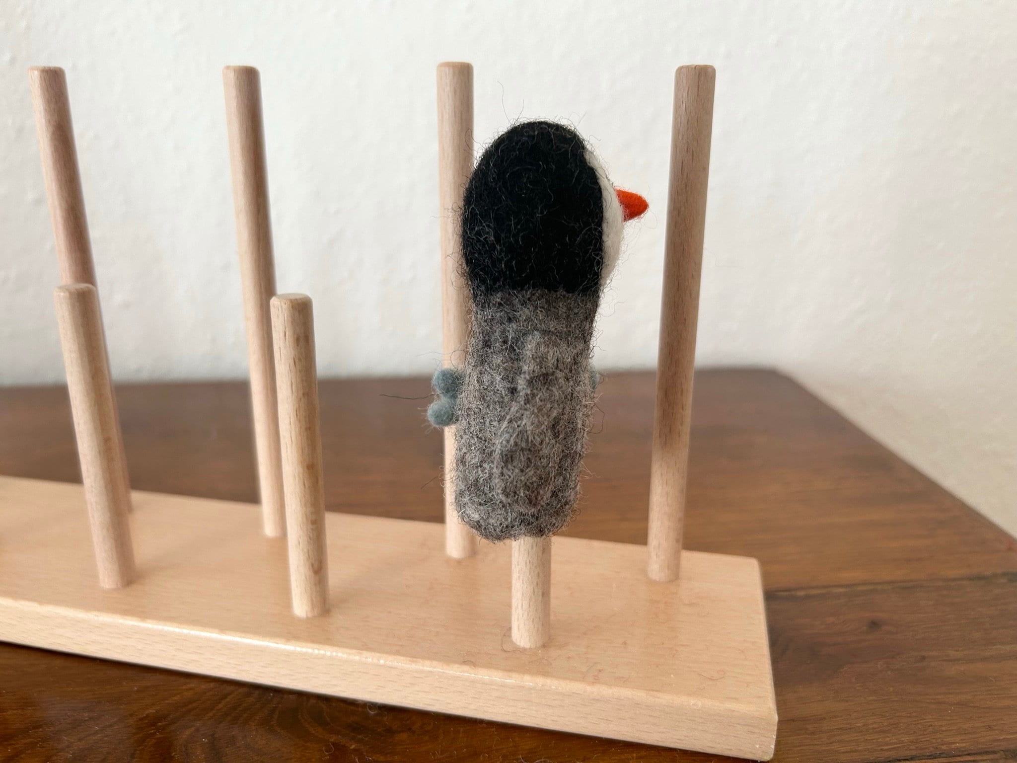 Niedliche Fingerpuppe Pinguin aus Filz I Fingerspiel I Meerestiere I Fische I Spielzeug Montessori I Geschichten erzählen I Seetiere