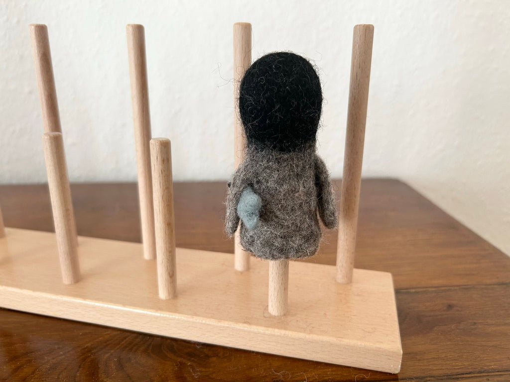 Niedliche Fingerpuppe Pinguin aus Filz I Fingerspiel I Meerestiere I Fische I Spielzeug Montessori I Geschichten erzählen I Seetiere