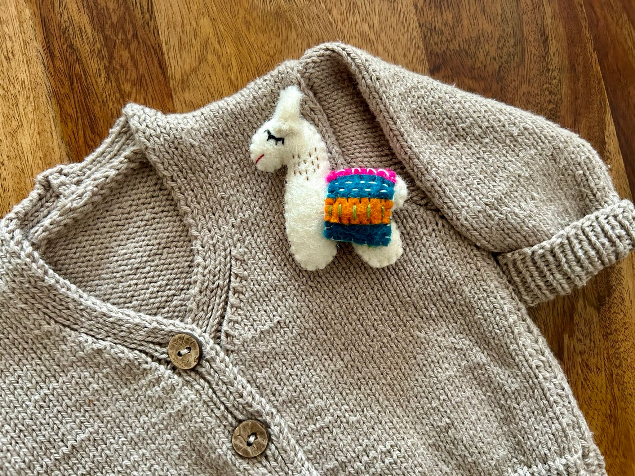 Filz Anstecker Lama I Kinderbrosche I Kinderschmuck I Filz Lama I Alpaka
