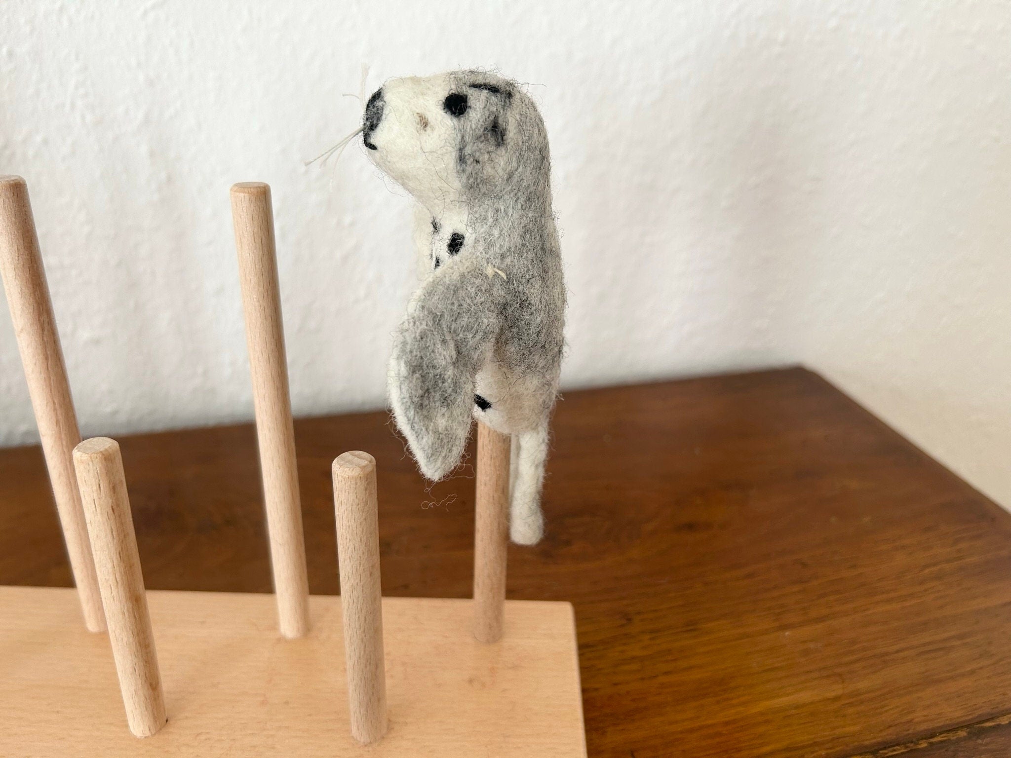 Niedliche Fingerpuppe Robbe aus Filz I Fingerspiel I Meerestiere I Seehund I Fische I Spielzeug Montessori I Geschichten erzählen I Seelöwe