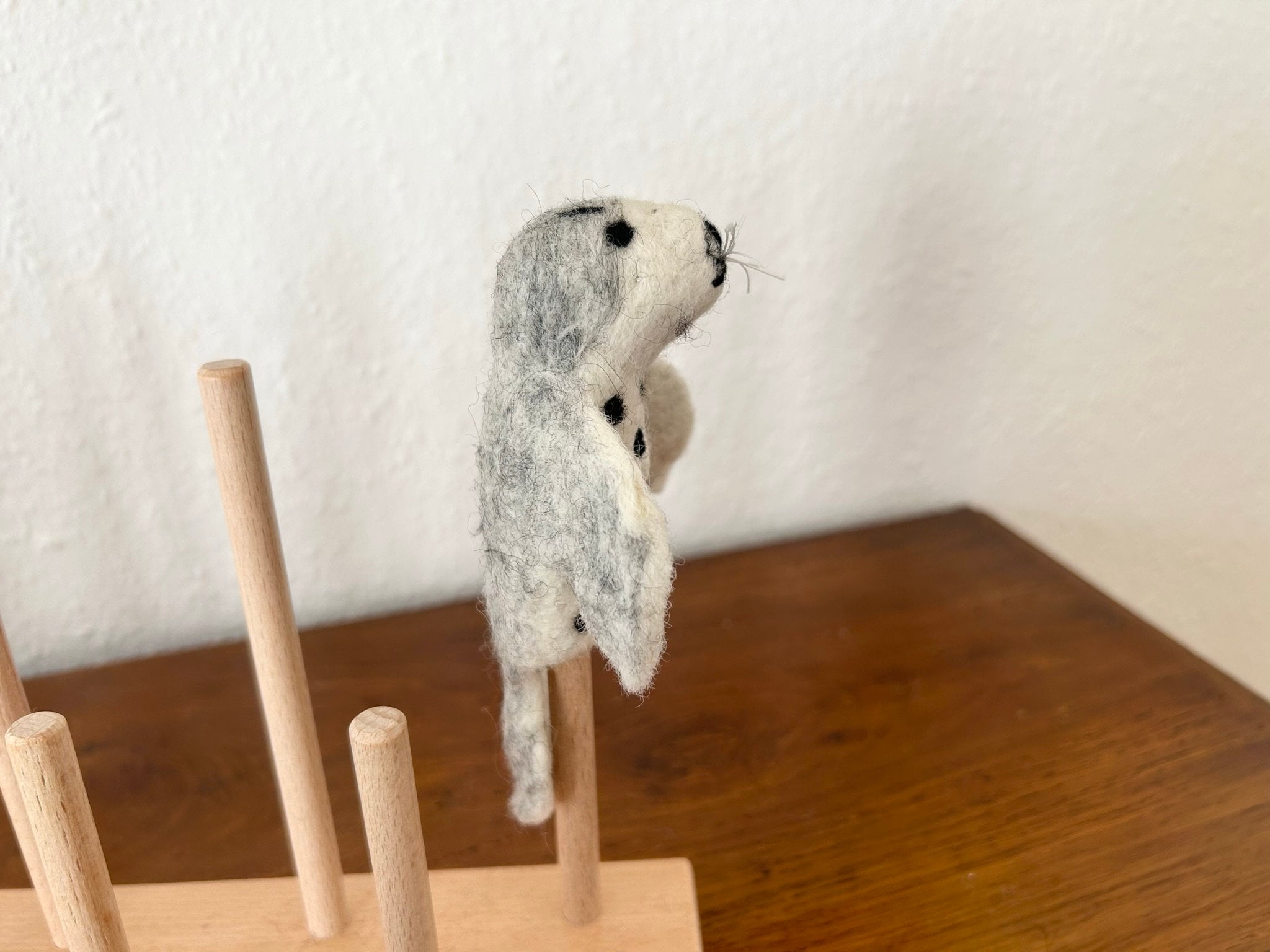 Niedliche Fingerpuppe Robbe aus Filz I Fingerspiel I Meerestiere I Seehund I Fische I Spielzeug Montessori I Geschichten erzählen I Seelöwe