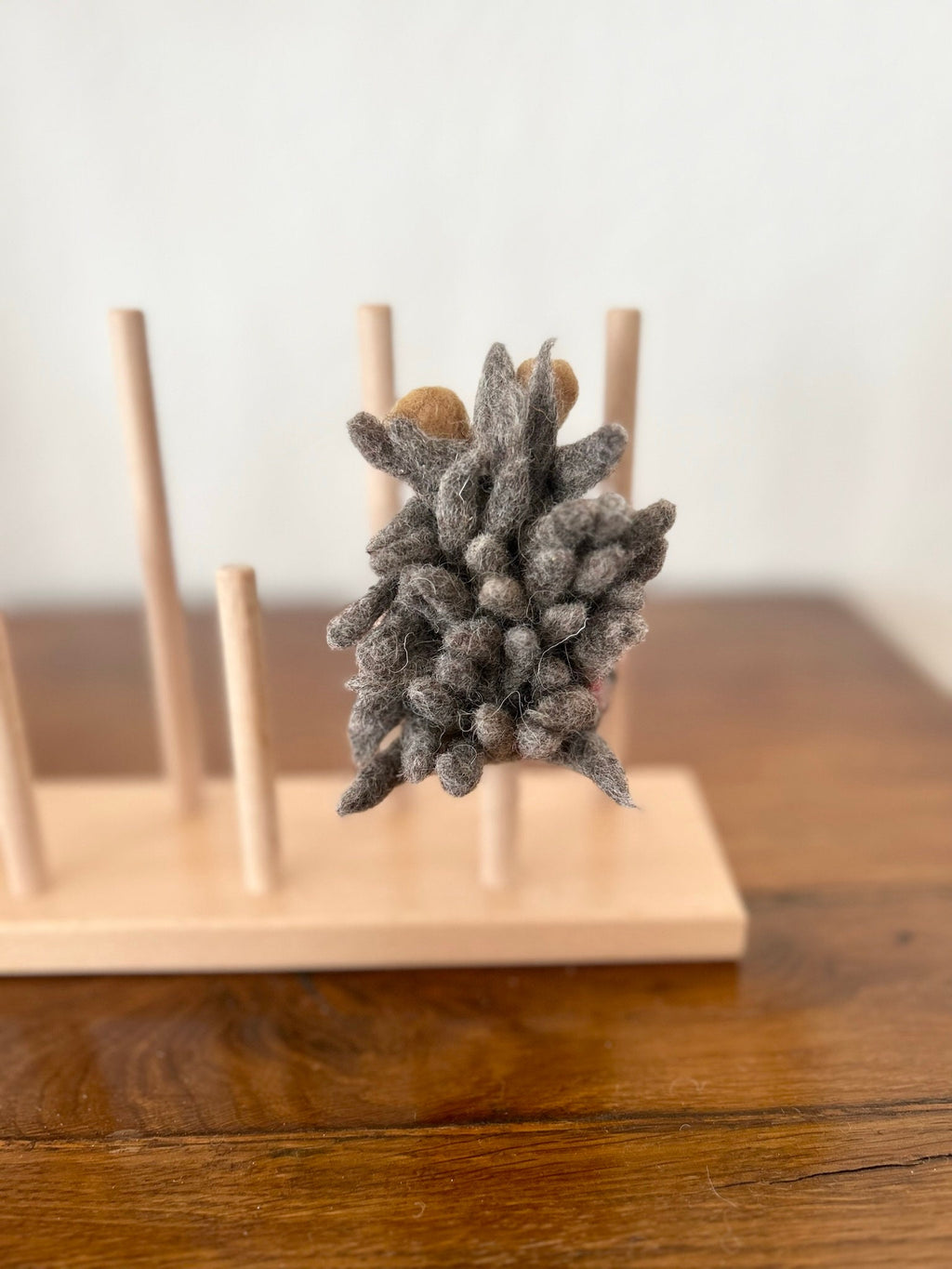 Niedliche Fingerpuppe Igel aus Filz I Fingerspiel I Waldtiere I heimische Tiere I Spielzeug Montessori I Geschichten erzählen