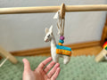 Spielbogenanhänger Lama aus Filz I Spielbogen Anhänger Lama I Spieltrapez Anhänger I Baby Spielzeug I Lama aus Filz