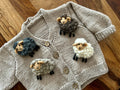 Filz Anstecker Schaf I Schaf Brosche I Kinderbrosche I Schafbrosche I Schaffreunde I Filzaccessoire
