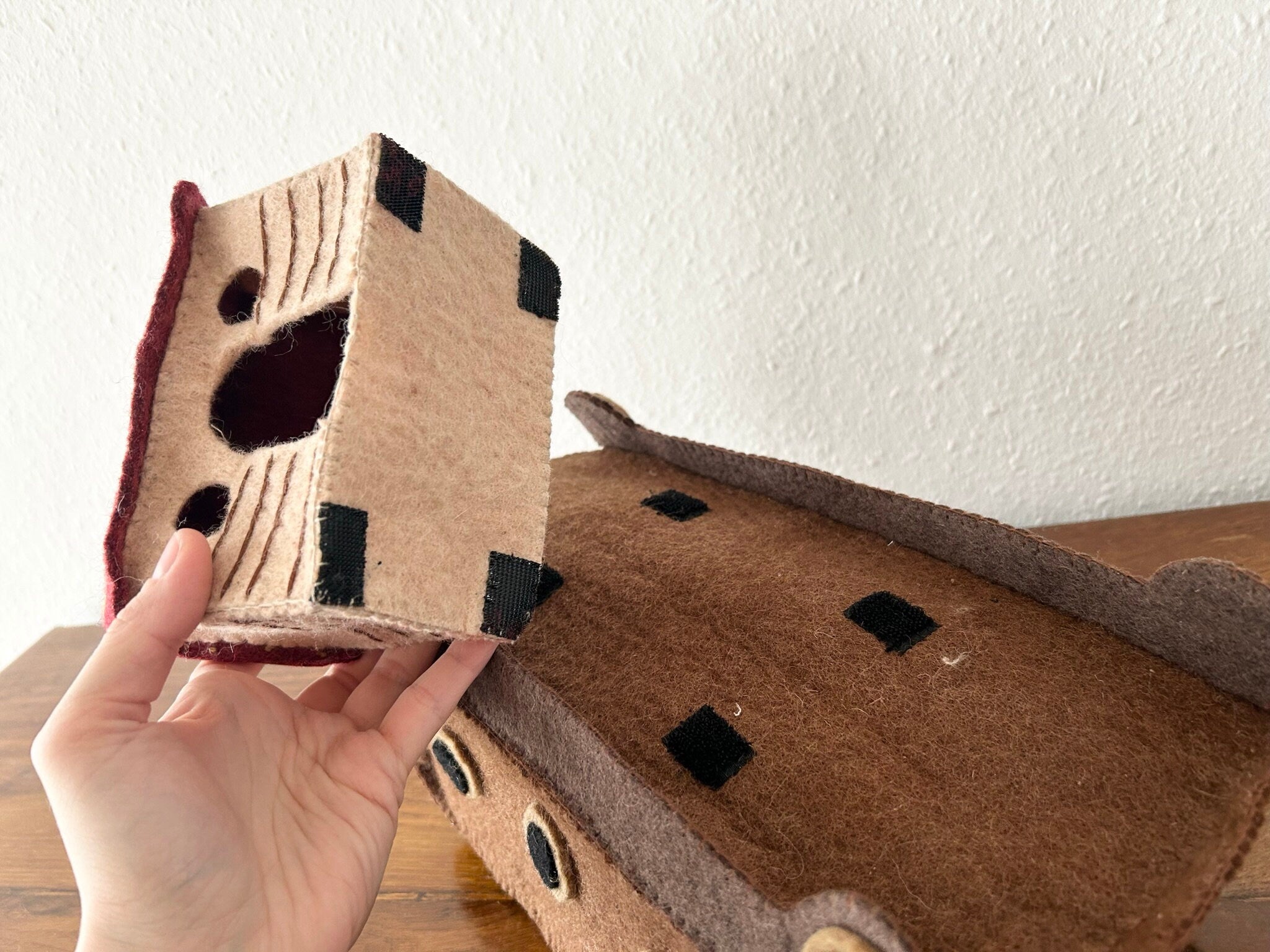Arche Noah aus Filz I Puppenspiel Kinder I Arche Noah Taufe I Taufgeschenk I Gefilzte Puppen