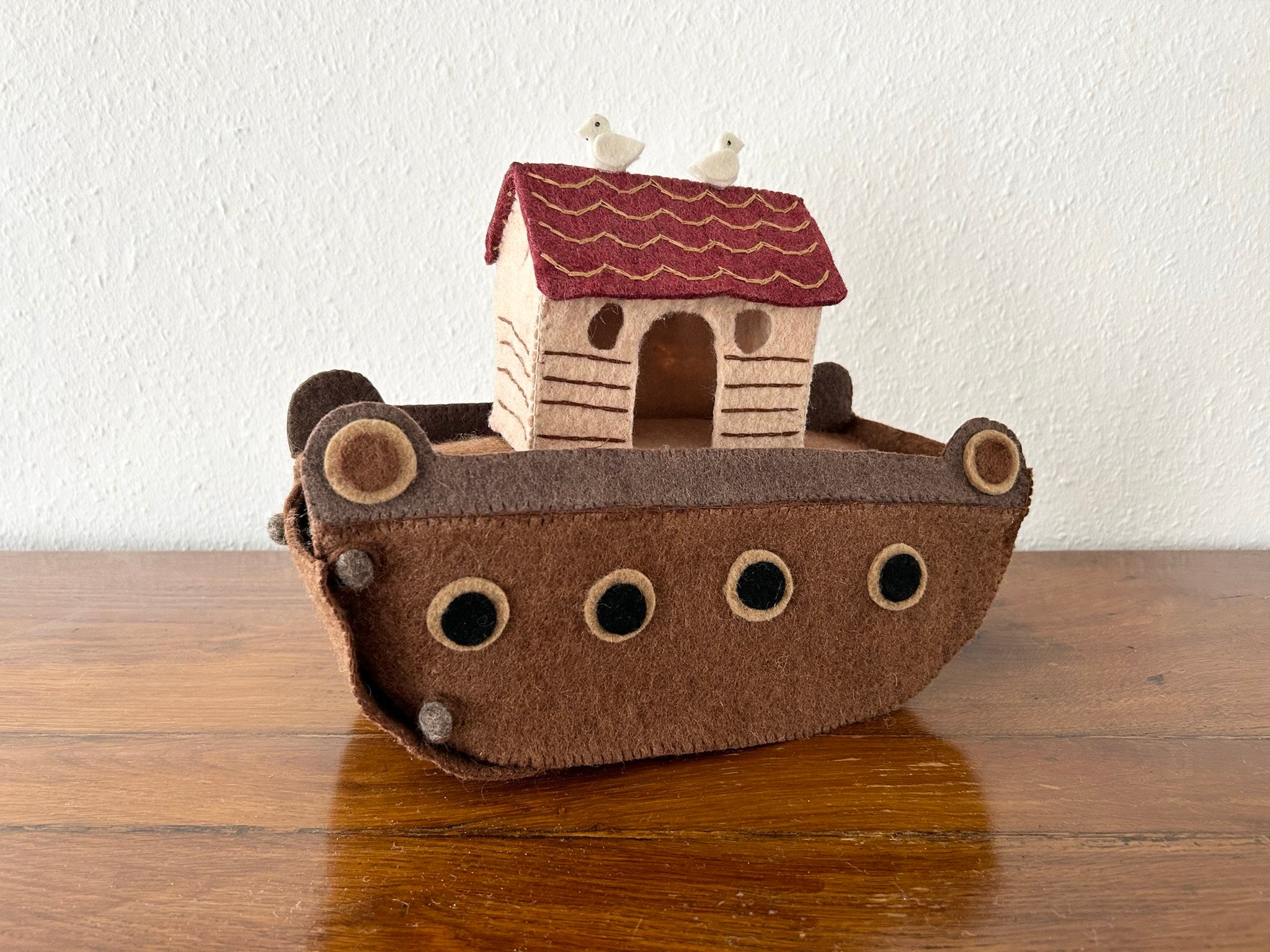 Arche Noah aus Filz I Puppenspiel Kinder I Arche Noah Taufe I Taufgeschenk I Gefilzte Puppen