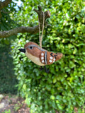 Filzanhänger Spatz I Christbaumschmuck I Weihnachtsdeko I Winterdeko I Weihnachtsbaum I Frühlingsdeko I Osterdeko