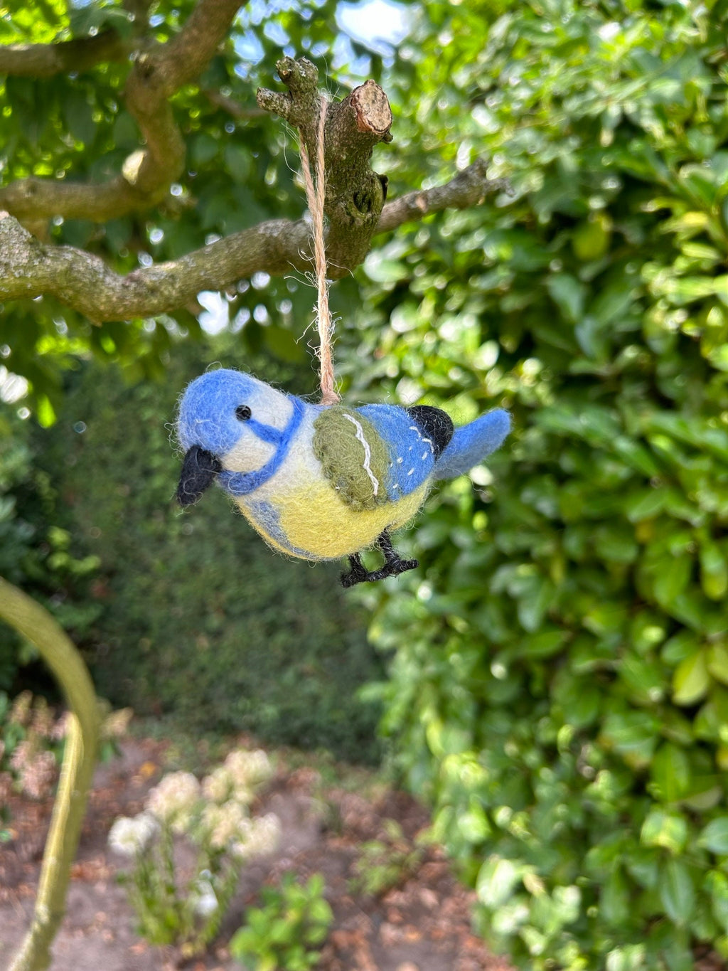 Anhänger Blaumeise Ostderdeko Frühling Christbaumschmuck Weihnachtsdeko Winterdeko Weihnachtsbaum