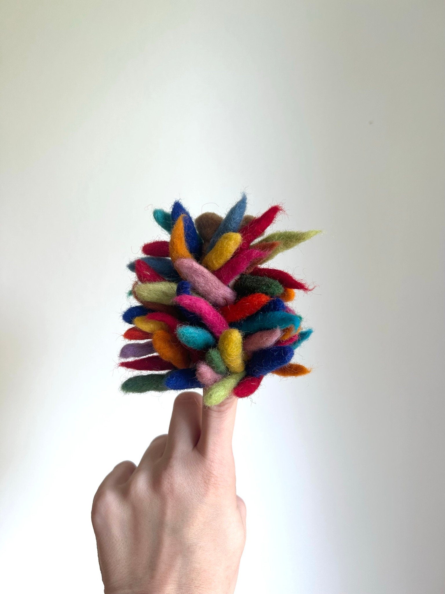 Niedliche Fingerpuppe Igel aus Filz I Fingerspiel I Waldtiere I heimische Tiere I Spielzeug Montessori I Geschichten erzählen
