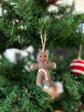 Weihnachtsanhänger Lebkuchenmann I Christbaumschmuck Weihnachtsdeko I Winterdeko I Weihnachtsbaum I Zuckerstange Lebkuchen