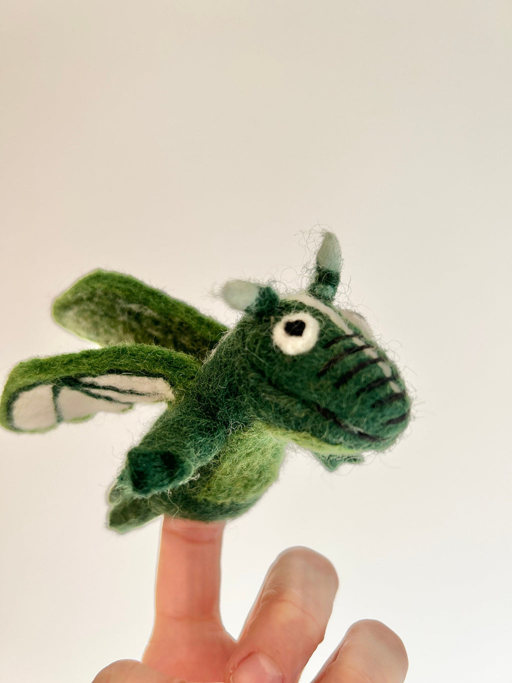 Niedliche Fingerpuppe Monster aus Filz I Fingerspiel I Drache I süßes Monster I Spielzeug Montessori I Geschichten erzählen