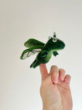 Niedliche Fingerpuppe Monster aus Filz I Fingerspiel I Drache I süßes Monster I Spielzeug Montessori I Geschichten erzählen