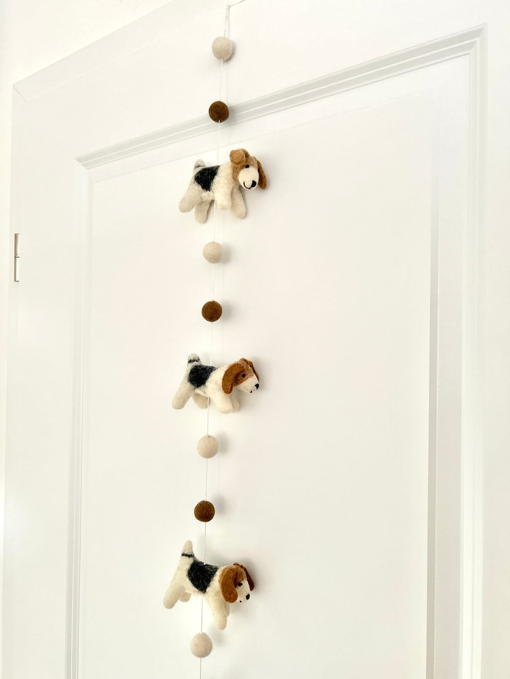 Beagle Girlande I Beagle Dekoration I Hundedeko I Hausdekoration Filz I Beagle aus Filz I Hundegirlande I Hundeliebhaber I Filz Hund