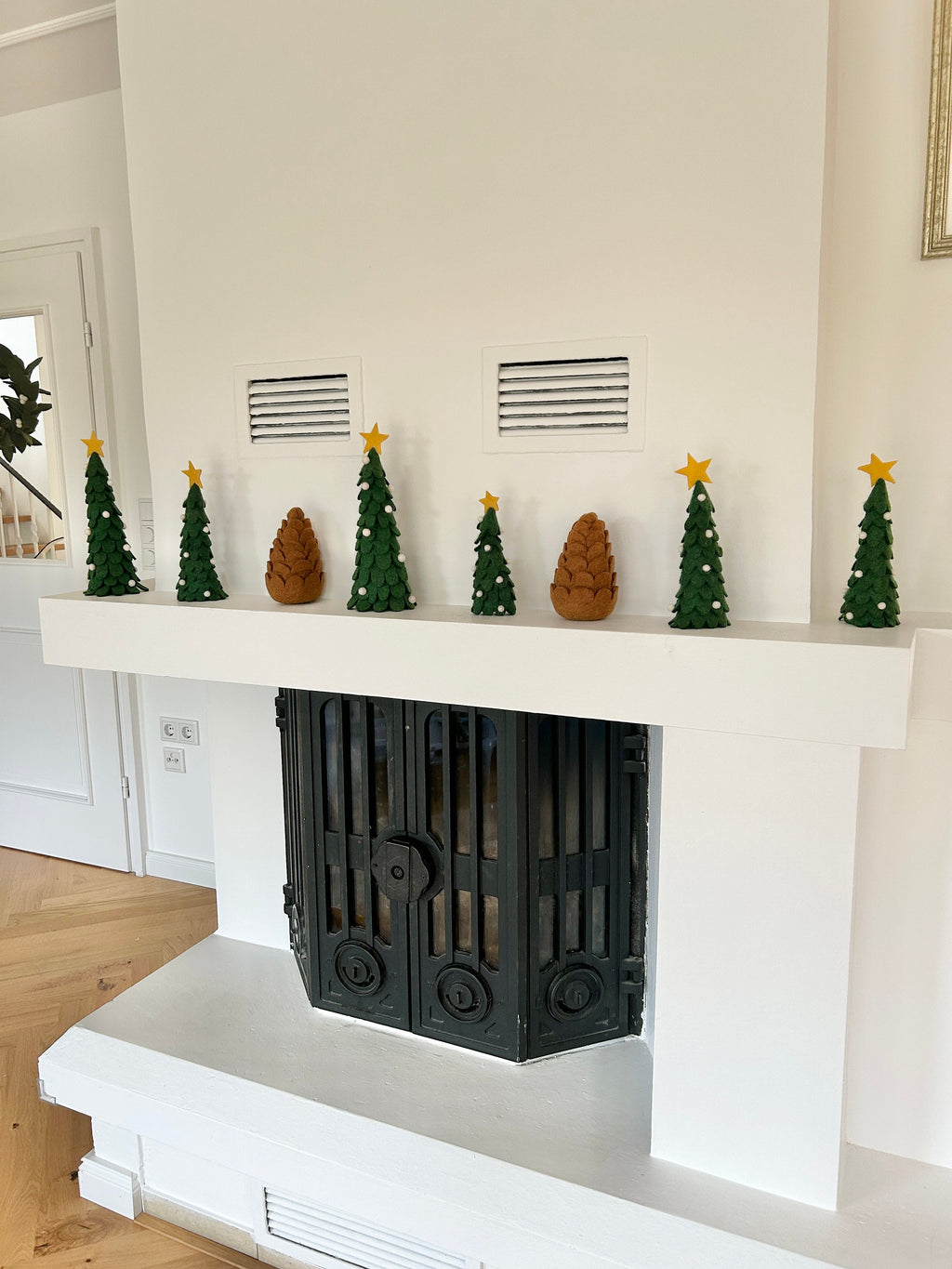 Weihnachtsbaum aus Filz I Filz Baum I Weihnachtsdeko zum Hinstellen I Christbaum I Weihnachtsschmuck I Fensterdeko I Dekoration Weihnachten