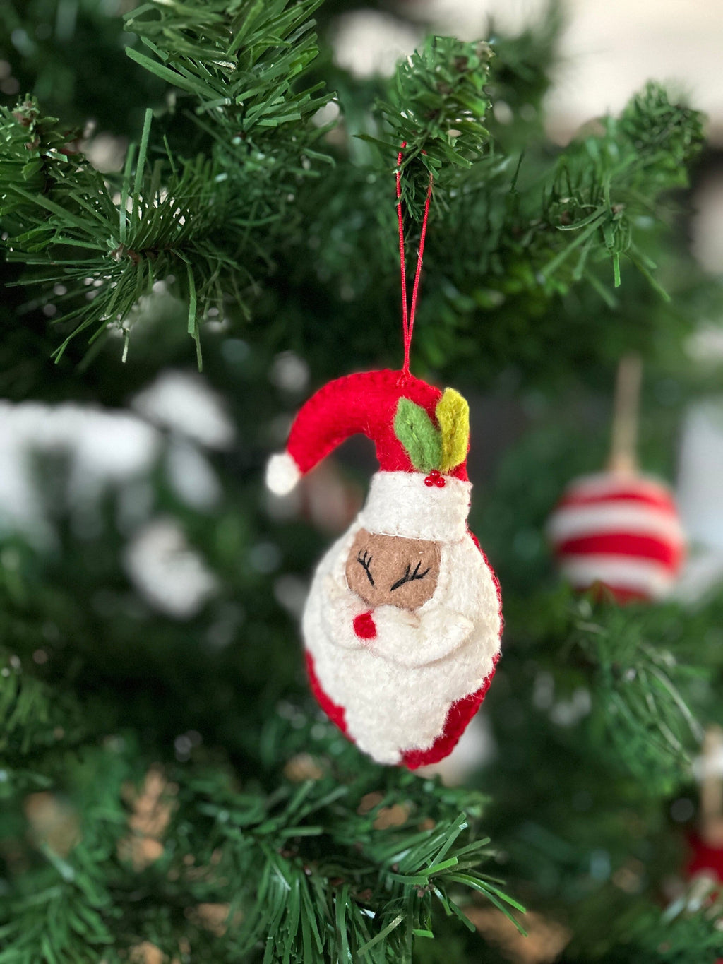 Weihnachtsanhänger Weihnachtsmann I Christbaumschmuck Weihnachtsdeko I Winter Weihnachtsbaum I Nikolaus Deko