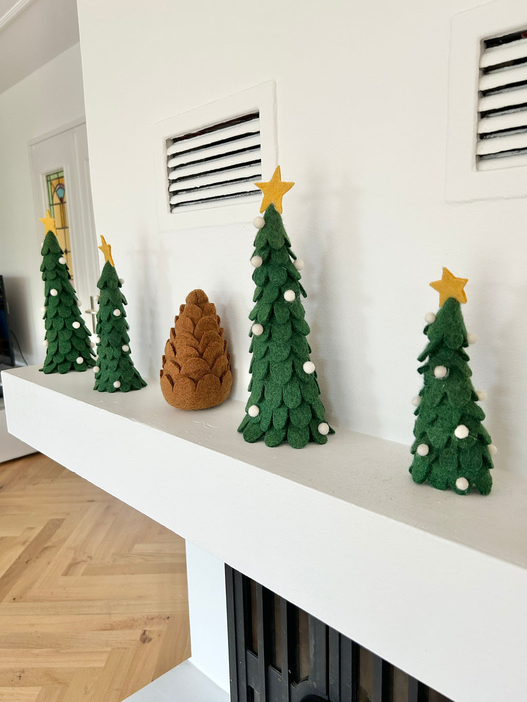 Weihnachtsbaum aus Filz I Filz Baum I Weihnachtsdeko zum Hinstellen I Christbaum I Weihnachtsschmuck I Fensterdeko I Dekoration Weihnachten