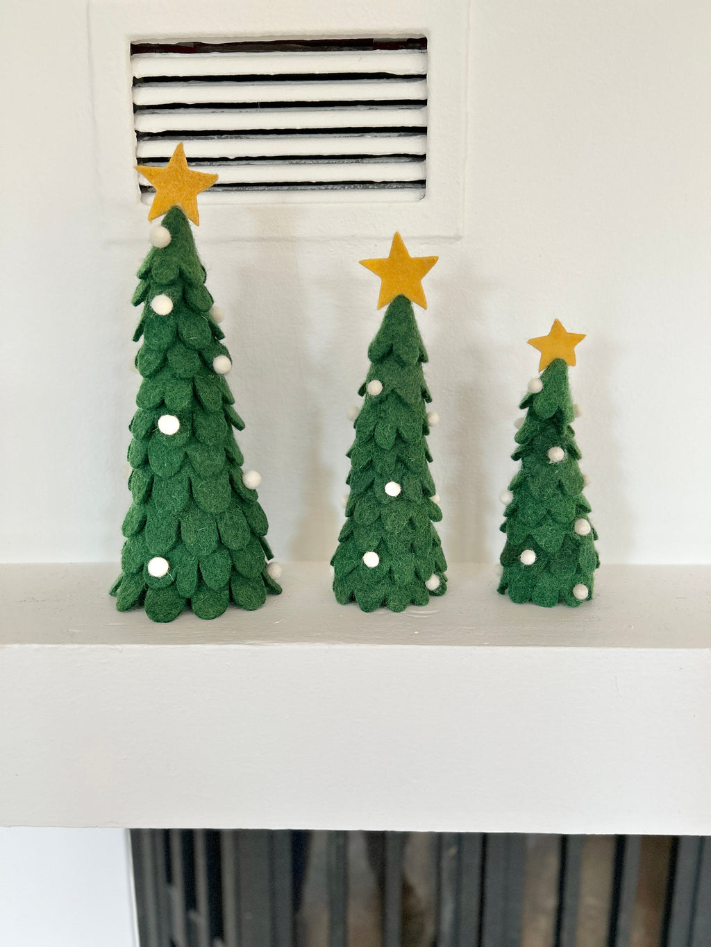 Weihnachtsbaum aus Filz I Filz Baum I Weihnachtsdeko zum Hinstellen I Christbaum I Weihnachtsschmuck I Fensterdeko I Dekoration Weihnachten
