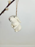 Anhänger Hase Kaninchen I Osterschmuck I Osterdeko I I Osterstrauß I Filzdeko Ostern I Osterhase I Frühling I Möhre Filz