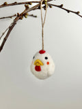 Anhänger Huhn I Osterschmuck I Osterdeko I Christbaumschmuck Weihnachtsdeko I Weihnachtsbaum I Huhn Deko I Henne Weihnachten I Osterstrauß