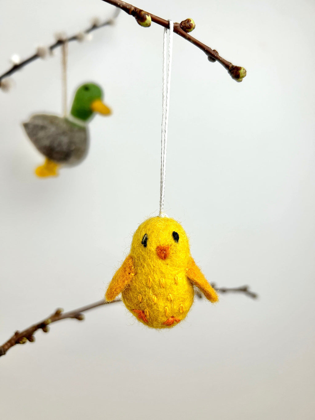Anhänger Küken I Osterschmuck I Osterdeko I I Osterstrauß I Filzdeko Ostern I Osterküken I Frühling I Entendeko I Huhn