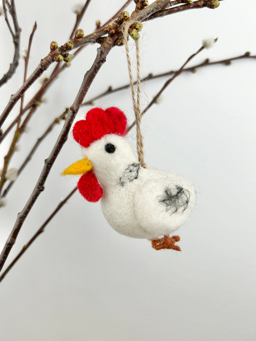 Anhänger Huhn I Osterschmuck I Osterdeko I Christbaumschmuck Weihnachtsdeko I Weihnachtsbaum I Huhn Deko I Henne Weihnachten I Osterstrauß