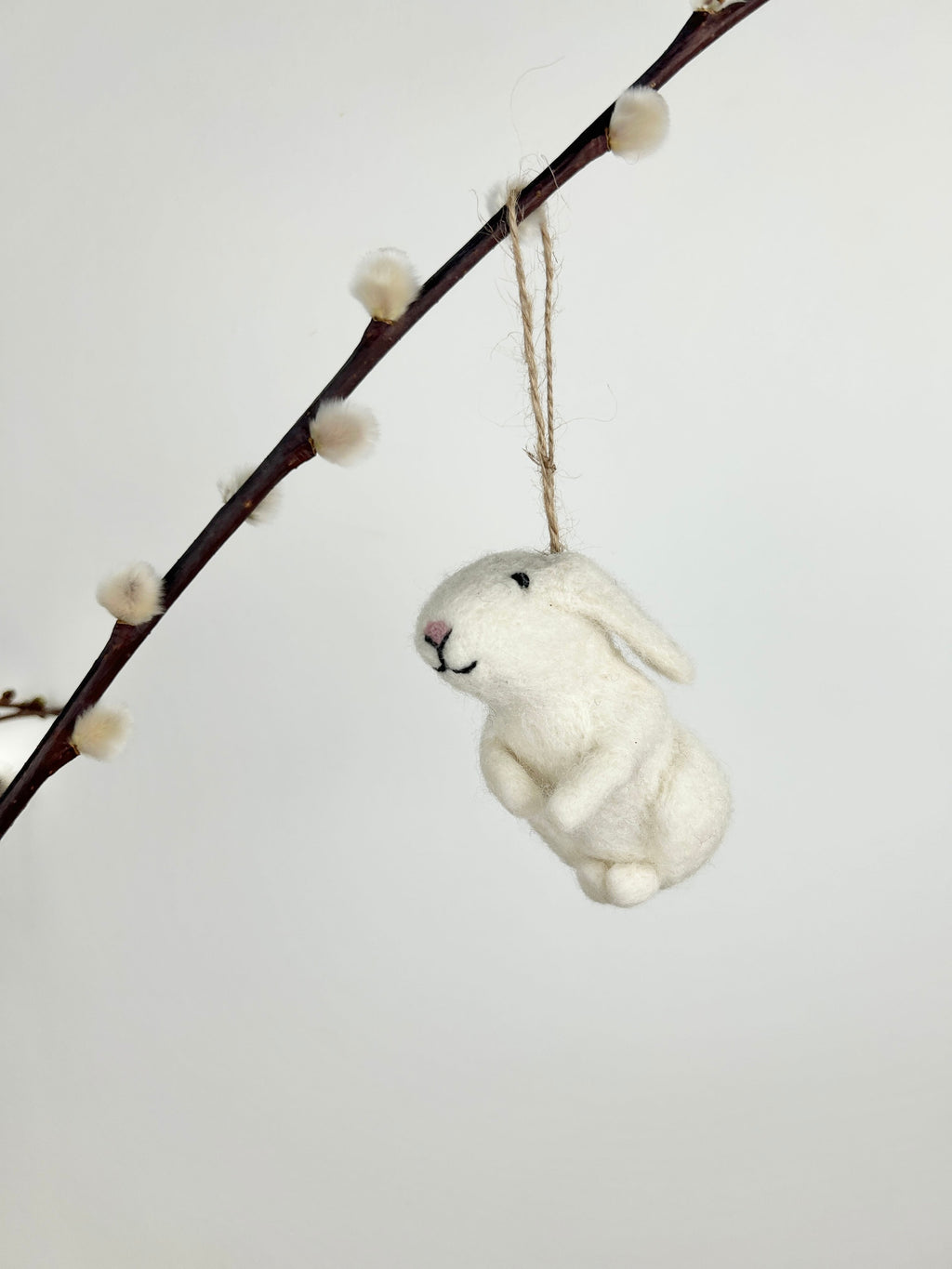 Anhänger Hase Kaninchen I Osterschmuck I Osterdeko I I Osterstrauß I Filzdeko Ostern I Osterhase I Frühling I Möhre Filz