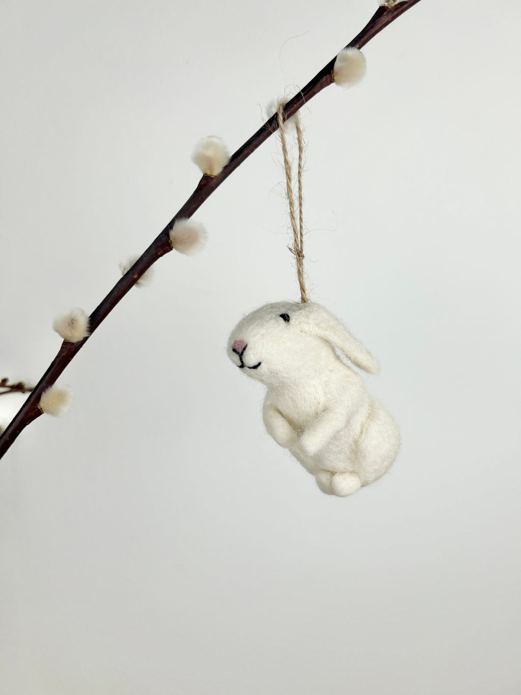 Anhänger Hase Kaninchen I Osterschmuck I Osterdeko I I Osterstrauß I Filzdeko Ostern I Osterhase I Frühling I Möhre Filz