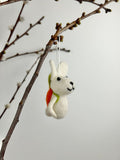Anhänger Hase mit Karotte I Osterschmuck I Osterdeko I I Osterstrauß I Filzdeko Ostern I Osterhase I Frühling I Möhre Filz