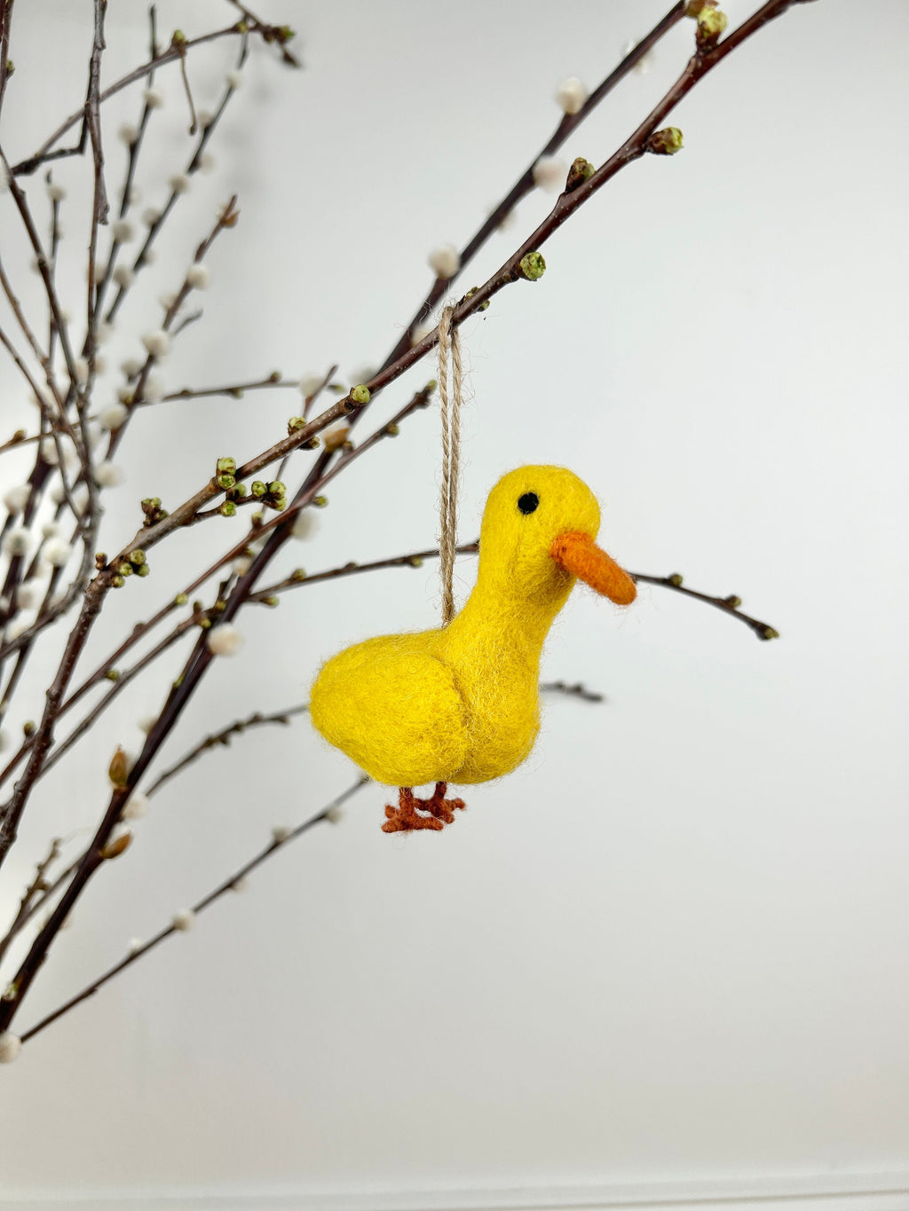 Anhänger Ente I Osterschmuck I Osterdeko I I Osterstrauß I Filzdeko Ostern I Erpel aus Filz I Frühling I Entendeko I Stockente