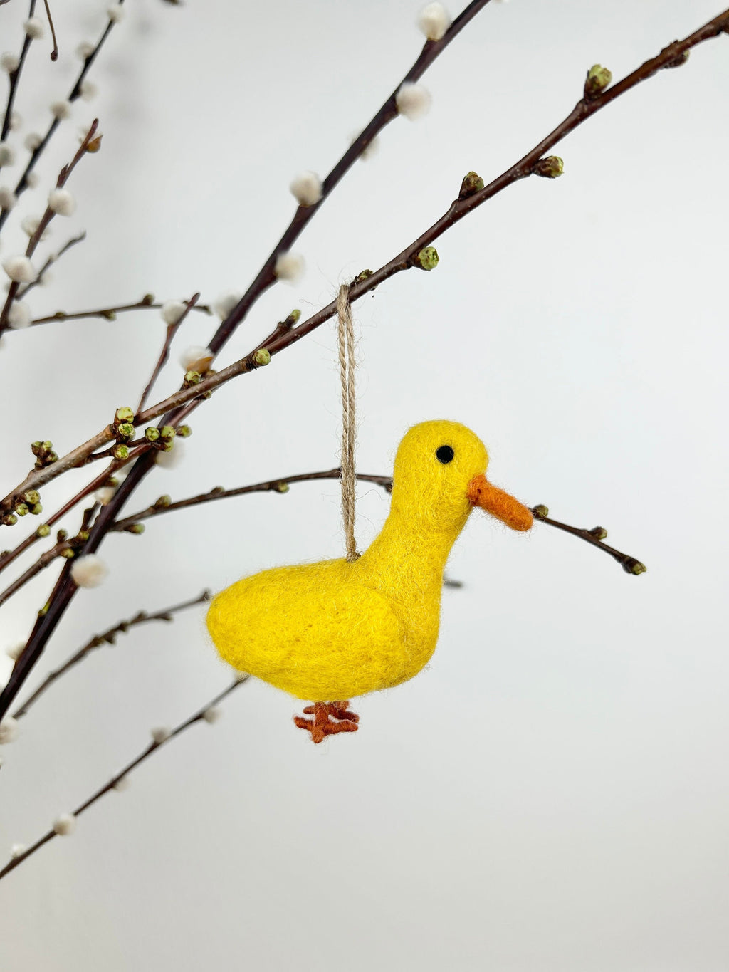 Anhänger Ente I Osterschmuck I Osterdeko I I Osterstrauß I Filzdeko Ostern I Erpel aus Filz I Frühling I Entendeko I Stockente