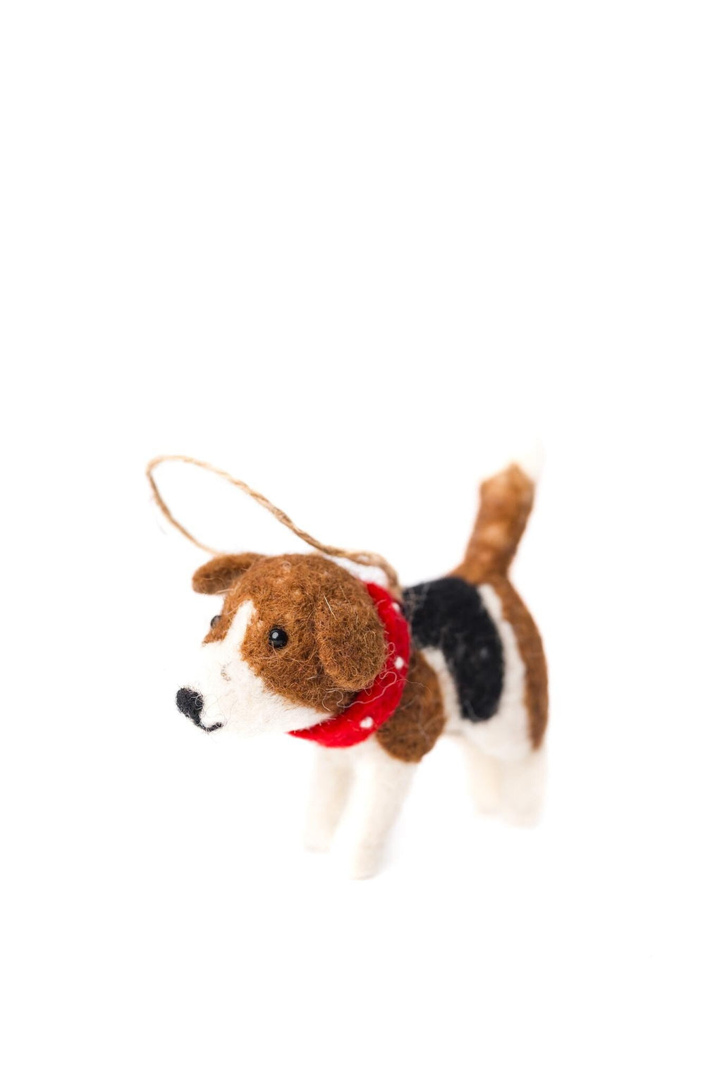 Weihnachtsanhänger Hund Beagle I Filz Christbaumschmuck I Weihnachtsdeko I Weihnachtshund