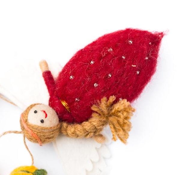 Weihnachtsanhänger Engel I Christbaumschmuck Weihnachtsdeko I Winter Weihnachtsbaum I Weihnachtsengel I Engel Deko