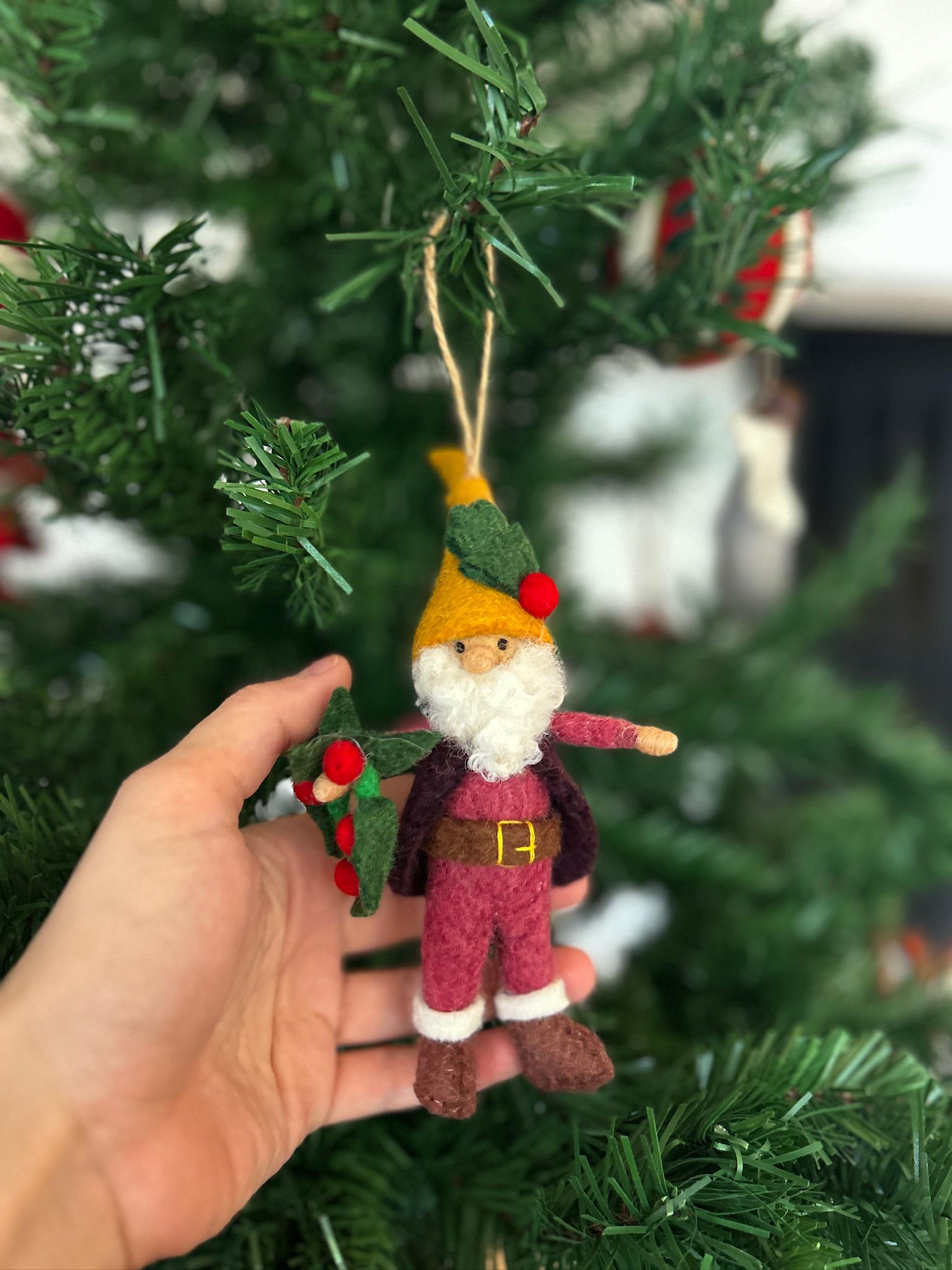 Weihnachtsanhänger Zwerg I Wichtel I Christbaumschmuck Weihnachtsdeko I Weihnachtsbaum I Gnom Deko I Weihnachtswichtel I Weihnachtszwerg
