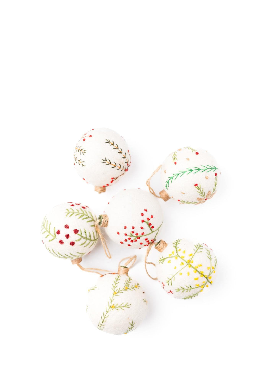 Weihnachtskugel aus Filz handgemacht I Weihnachtsdeko I Anhänger I Kugeln handgemacht I Weihnachtsschmuck I Christbaumkugel Filz I