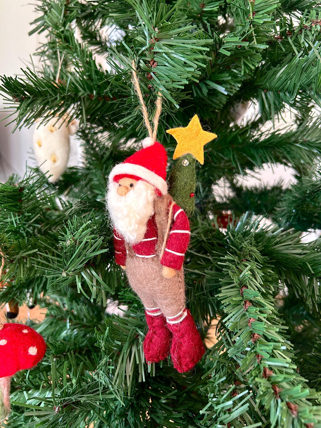 Weihnachtsanhänger Zwerg I Wichtel I Christbaumschmuck Weihnachtsdeko I Weihnachtsbaum I Gnom Deko I Weihnachtswichtel I Weihnachtszwerg