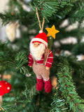 Weihnachtsanhänger Zwerg I Wichtel I Christbaumschmuck Weihnachtsdeko I Weihnachtsbaum I Gnom Deko I Weihnachtswichtel I Weihnachtszwerg