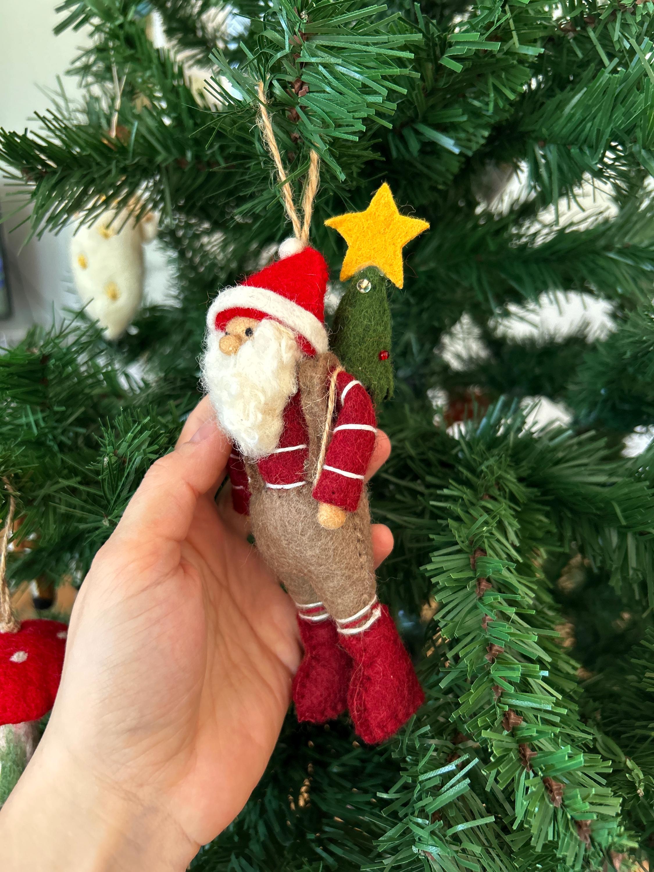 Weihnachtsanhänger Zwerg I Wichtel I Christbaumschmuck Weihnachtsdeko I Weihnachtsbaum I Gnom Deko I Weihnachtswichtel I Weihnachtszwerg