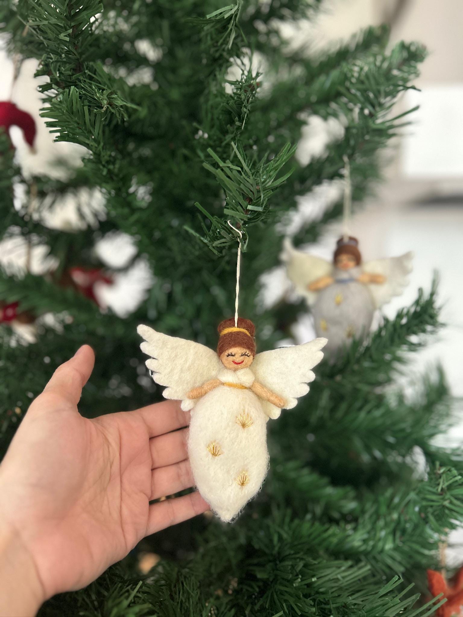 Weihnachtsanhänger Engel I Christbaumschmuck Weihnachtsdeko I Winter Weihnachtsbaum I Weihnachtsengel I Engel Deko