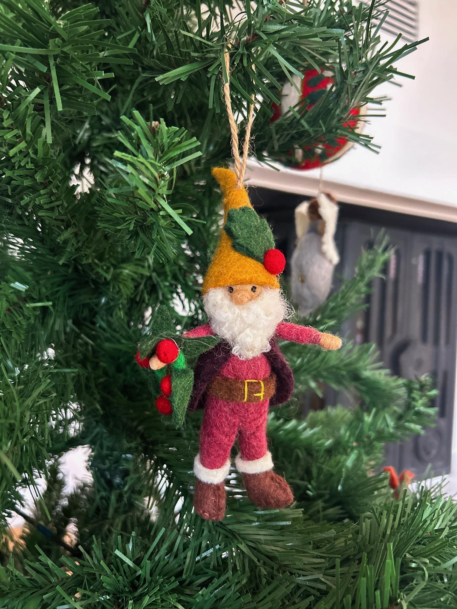 Weihnachtsanhänger Zwerg I Wichtel I Christbaumschmuck Weihnachtsdeko I Weihnachtsbaum I Gnom Deko I Weihnachtswichtel I Weihnachtszwerg