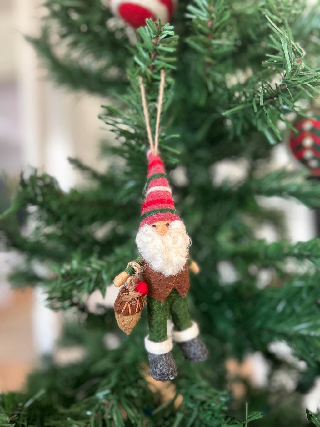 Weihnachtsanhänger Zwerg I Wichtel I Christbaumschmuck Weihnachtsdeko I Weihnachtsbaum I Gnom Deko I Weihnachtswichtel I Weihnachtszwerg