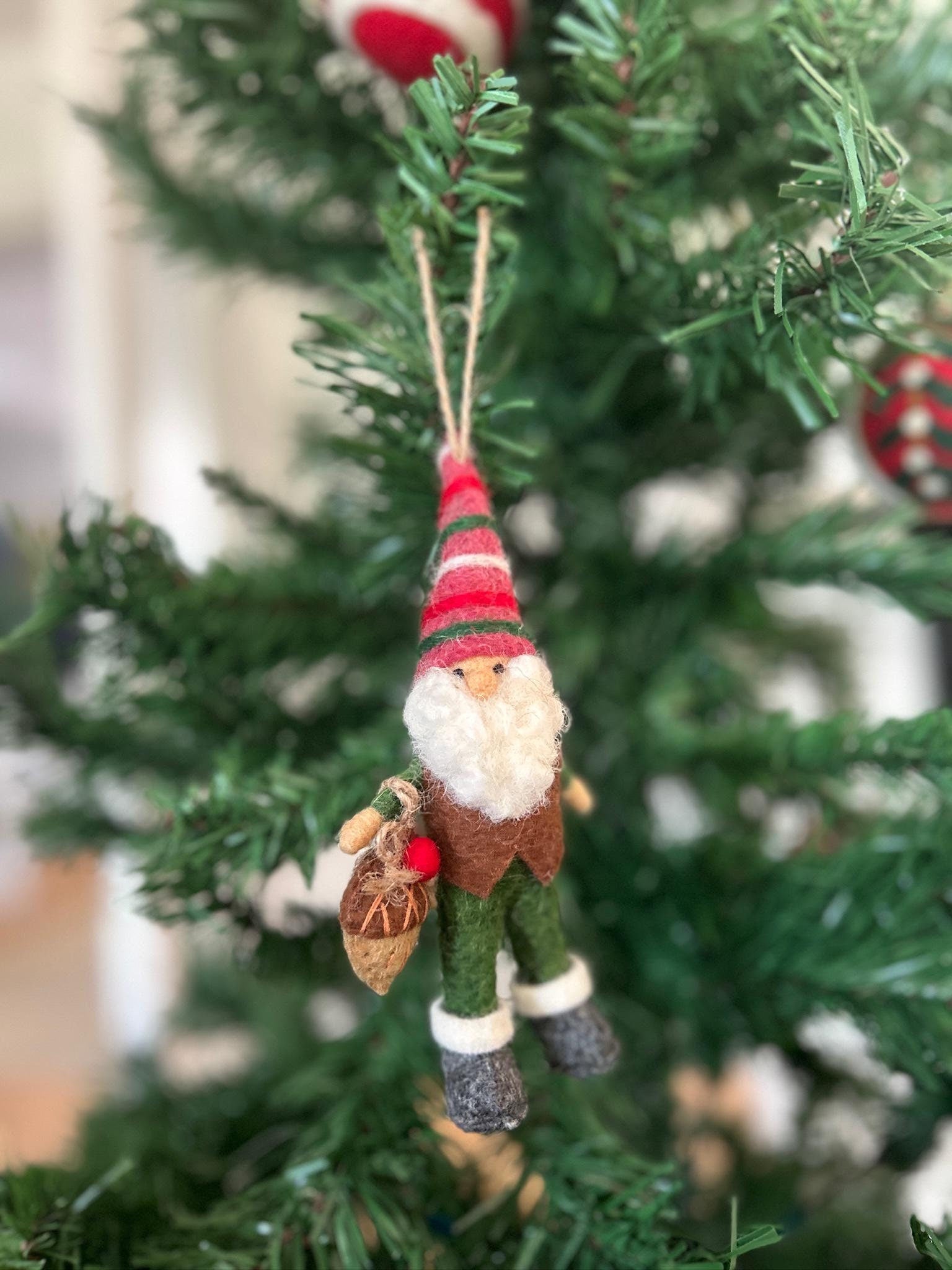 Weihnachtsanhänger Zwerg I Wichtel I Christbaumschmuck Weihnachtsdeko I Weihnachtsbaum I Gnom Deko I Weihnachtswichtel I Weihnachtszwerg