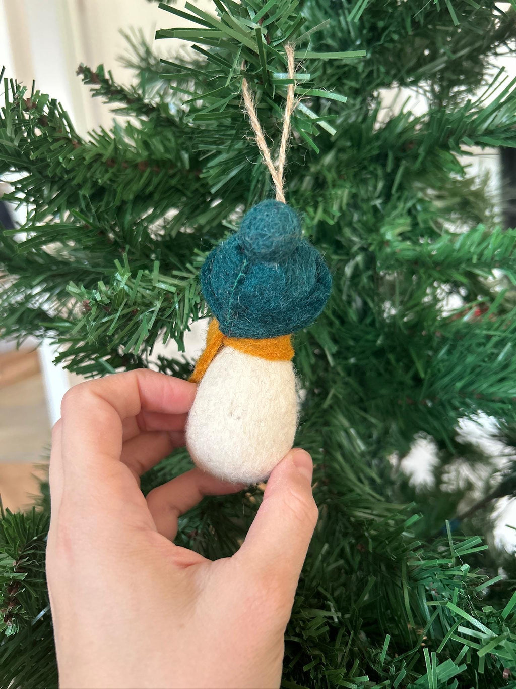 Schneemann Anhänger I Schneemänner aus Filz I Christbaumschmuck I Schneemann Deko I Weihnachtsdeko I Filz Winterdeko
